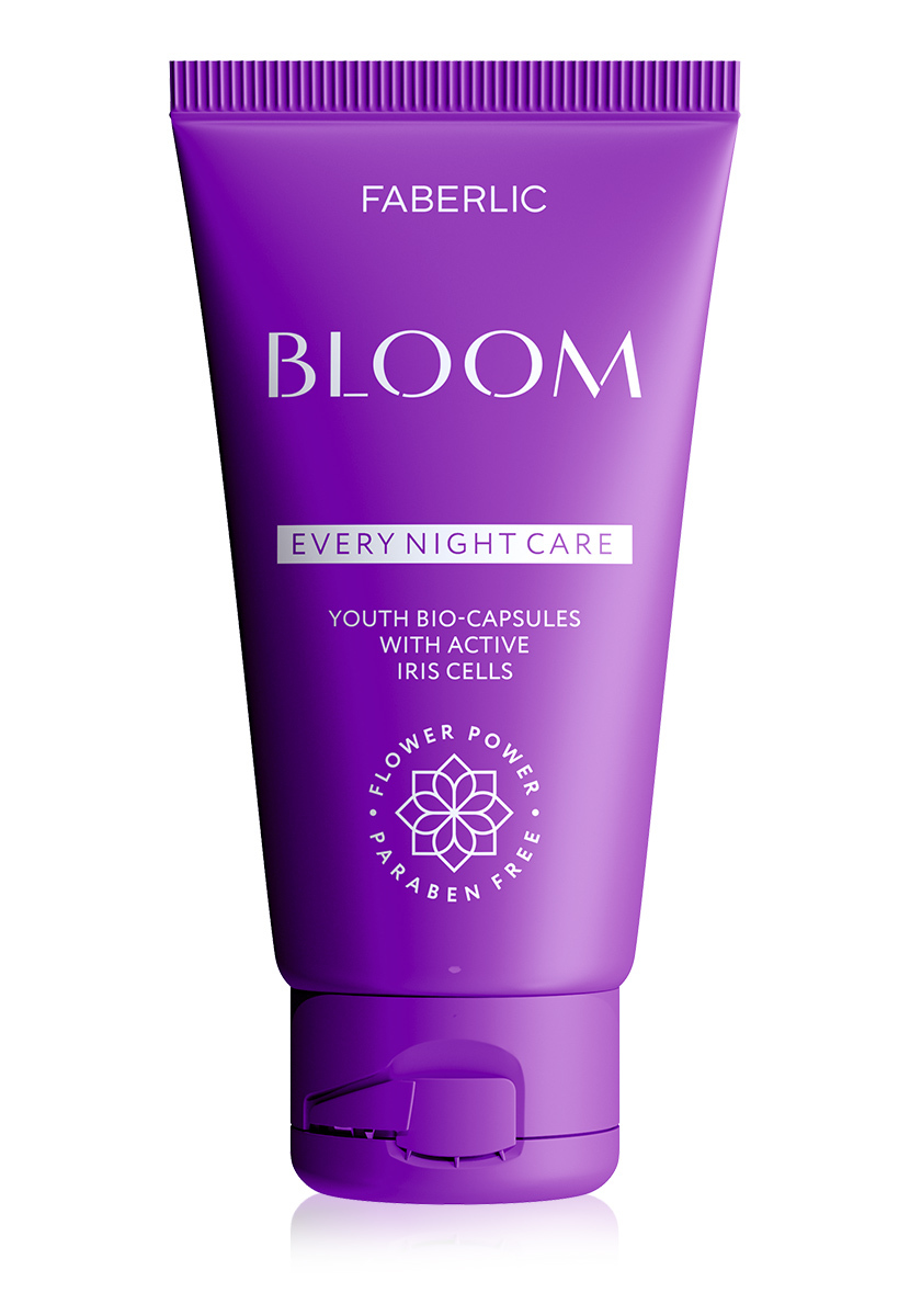 Крем ночной для лица 55+ Bloom от Фаберлик (АРТИКУЛ 0693)