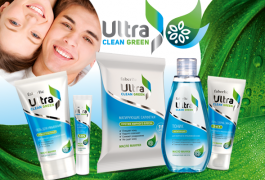ассортимент фаберлик (assortiment-faberlic) уход за кожей лица и тела, серия Ultra Clean Ultra Green